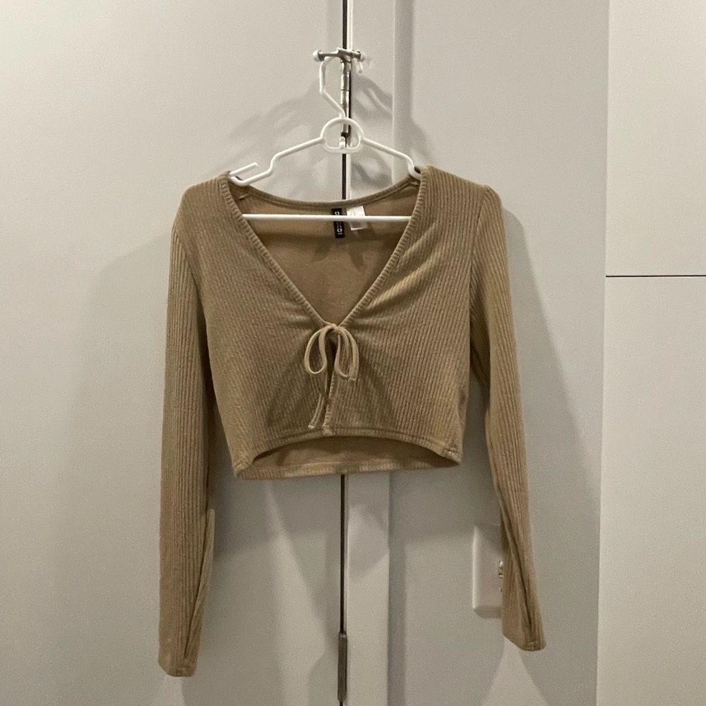 Bundle and save: H&M Tie Tan Cardigan